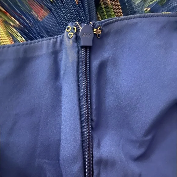 Hutch Mariah Sleeveless Tiered Dress in Coastal Bliss - Picture 10 of 10